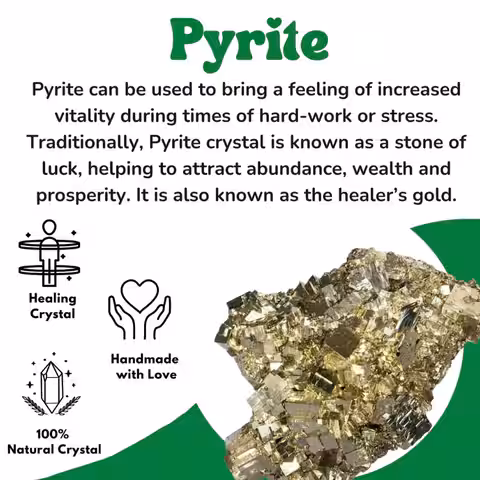 16 PYRITE STONE